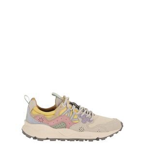Flower Mountain Women Yamano 3 - Sneakers In Suede And Technical Fabric